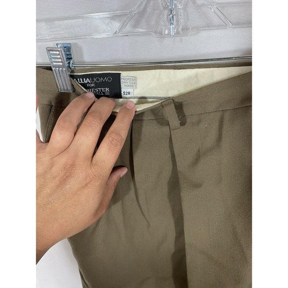 TAllIAUOMO For ROCHESTER BIG & TALL 52R Brown dres - Picture 3 of 3